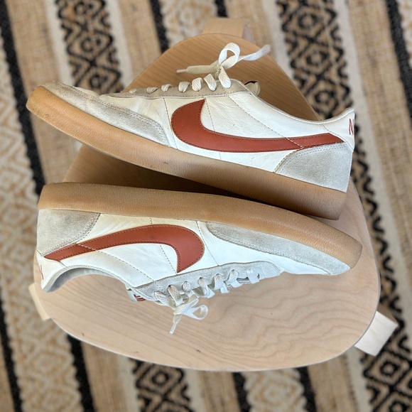 Nike Killshot 2 Leather Sail Desert Orange Gum Sole Sneakers - Picture 2 of 11